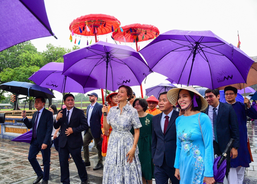 Tổng giám đốc UNESCO: Luôn quý mến, sẽ cùng đồng hành, phát triển với Huế