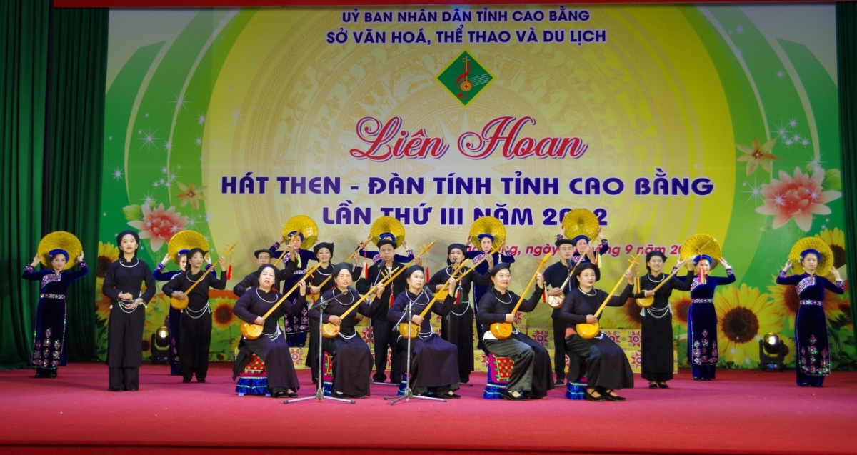 Hơn 200 nghệ nhân, diễn viên tham gia Liên hoan hát Then, đàn Tính tỉnh Cao Bằng