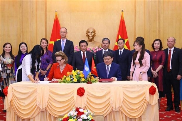 ho chi minh national academy of politics steps up cooperation with undp picture 1