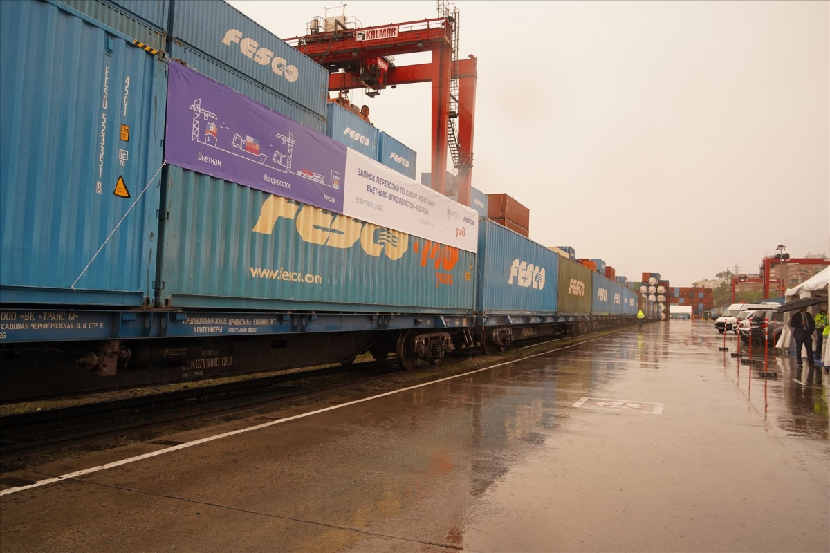 vietnam, russia launch sea transport route to connect with railroad picture 1