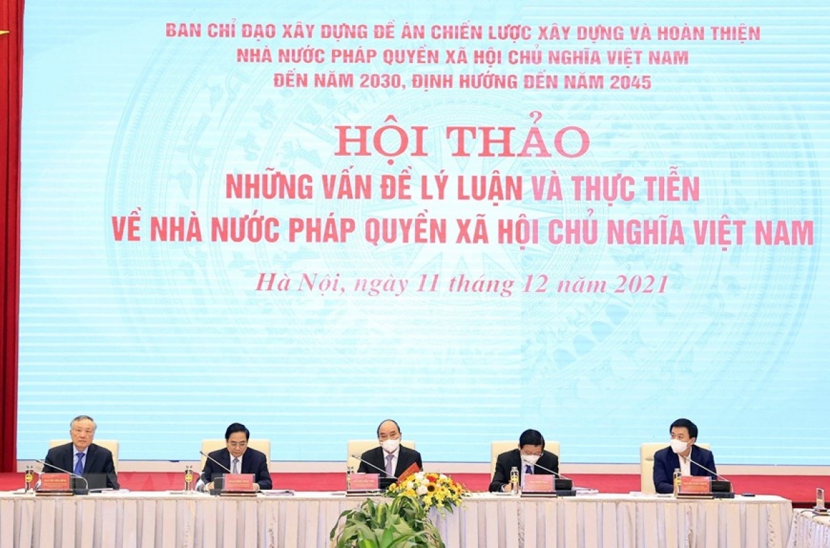 Xây dựng và hoàn thiện Nhà nước pháp quyền XHCN Việt Nam là yêu ...