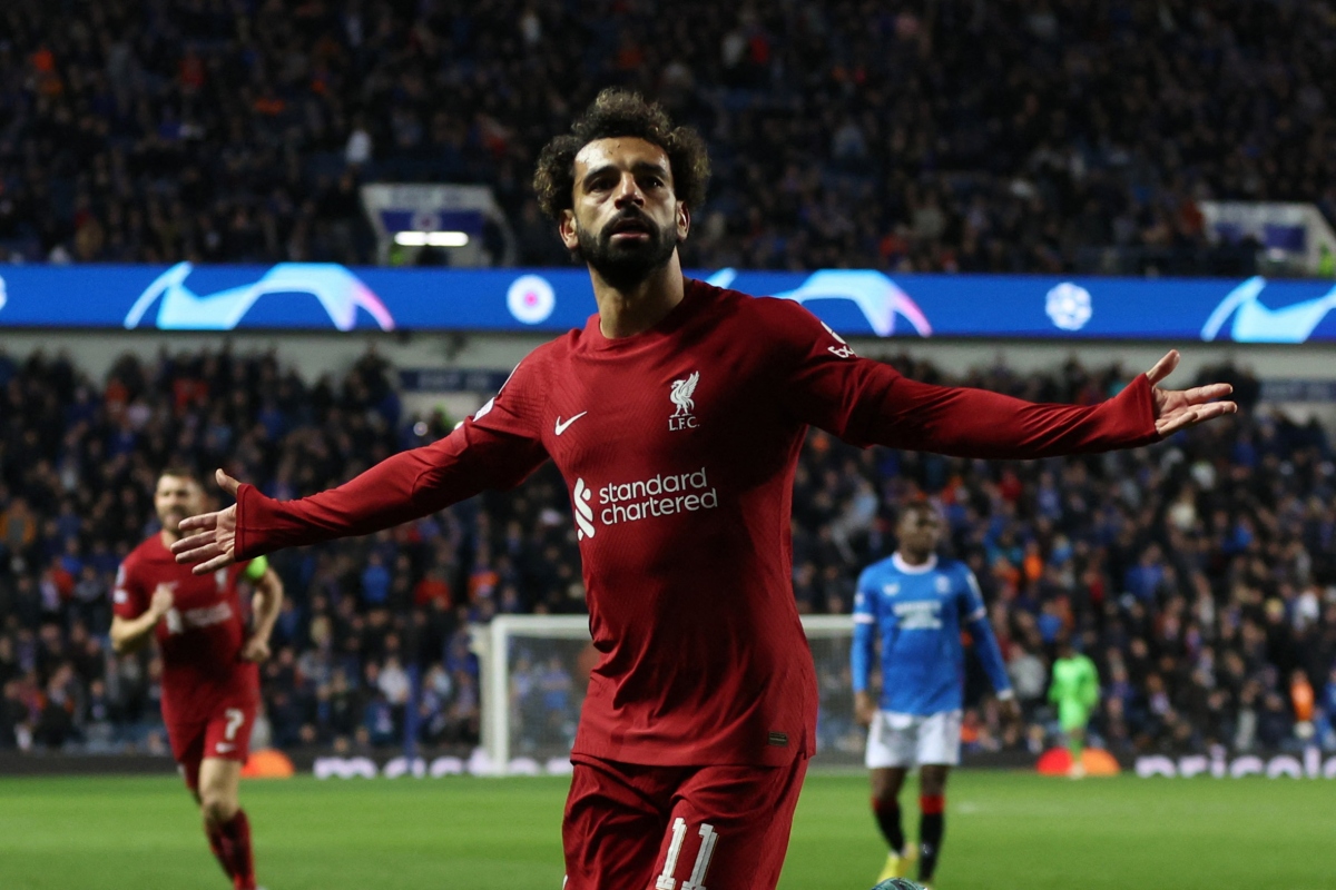 Dai thang rangers nho hat-trick cua salah, liverpool tien gan vong 1 8 hinh anh 9