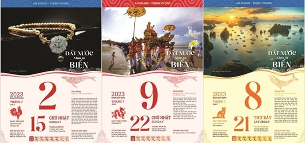 vietnamese islands and seas featured in new calendar picture 1