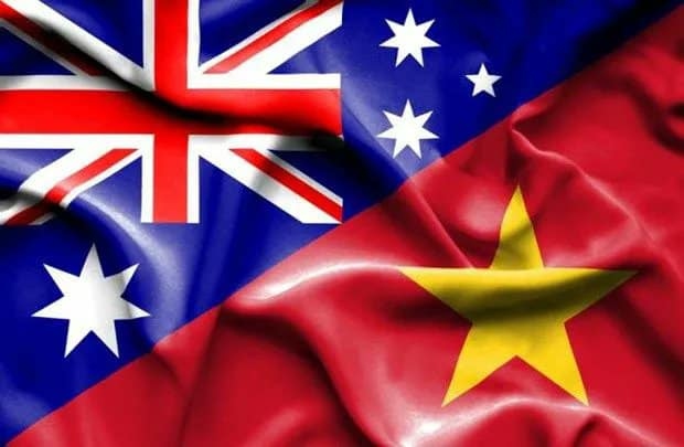 thi thiet ke logo ky niem 50 thiet lap quan he ngoai giao viet nam-australia hinh anh 1