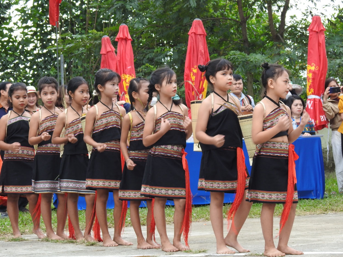 Kon Tum: Liên hoan Cồng chiêng- Múa xoang với gần 1.100 học sinh tham gia