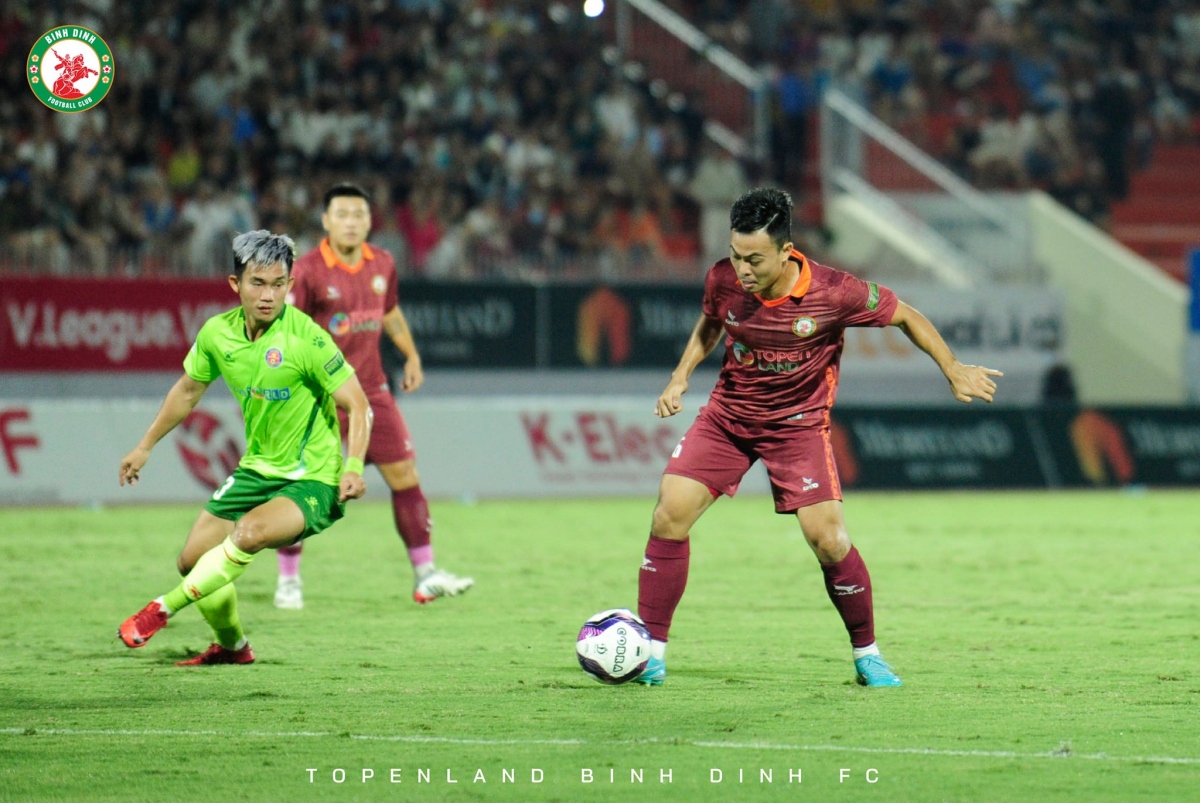 thang dam sai gon fc, binh Dinh thoi lua vao cuoc dua vo dich v-league hinh anh 2