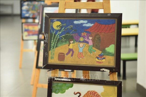 painting contest inspires children s love for homeland picture 1