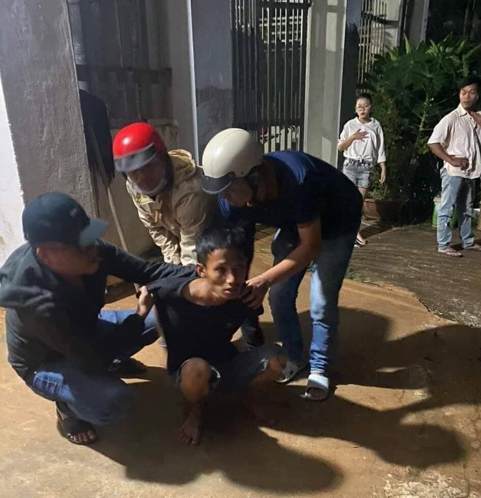 Bắt được đối tượng đâm người sau va chạm giao thông rồi lẩn trốn vào lâm viên
