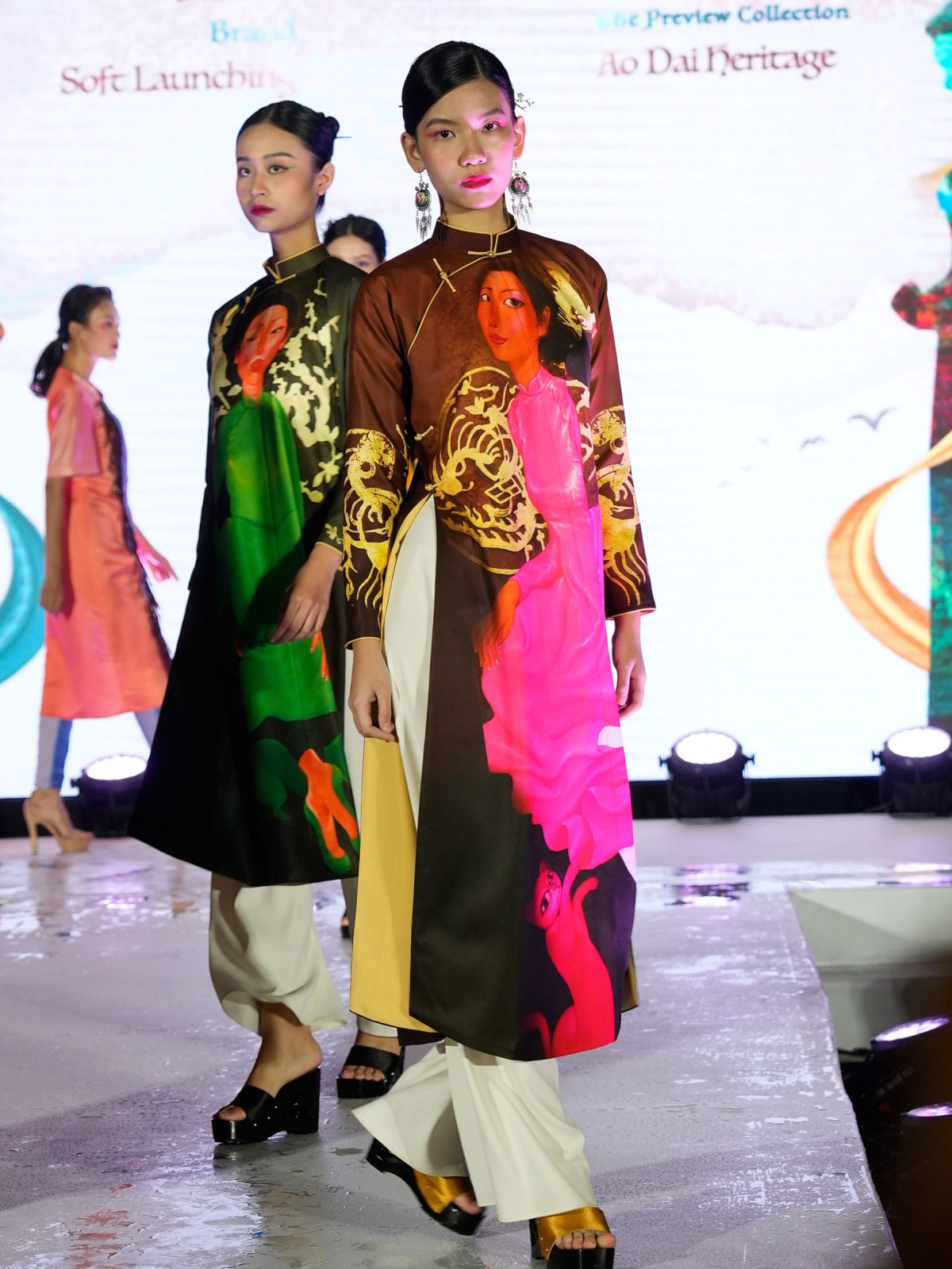 hanoi hosts ao dai fashion show by italian designer picture 7