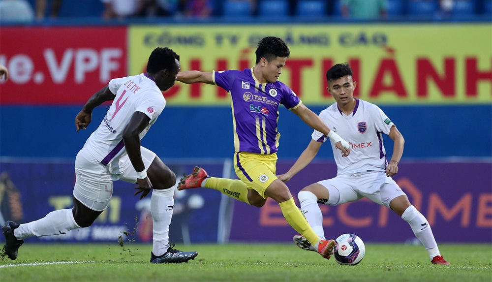 lucao lap cu dup trong 6 phut, ha noi fc vui dap binh duong o san hang Day hinh anh 1