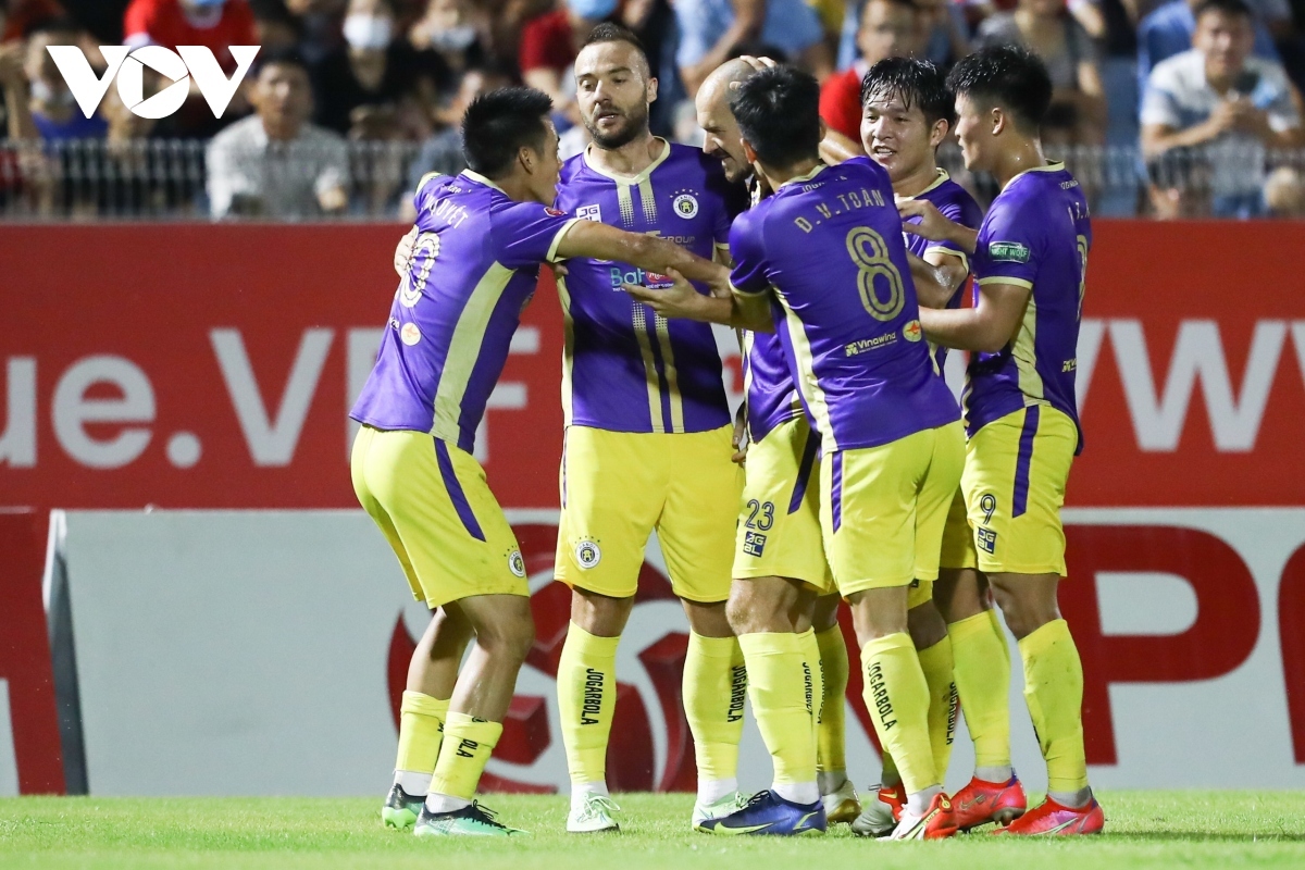 lich thi dau bong da hom nay 30 10 ha noi fc tro lai ngoi dau v-league hinh anh 1