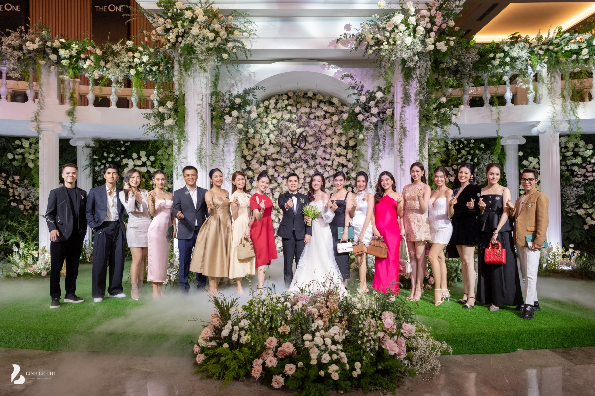 Hình ảnh đầy cảm xúc tại đám cưới Hoa hậu Đỗ Mỹ Linh và doanh nhân ...