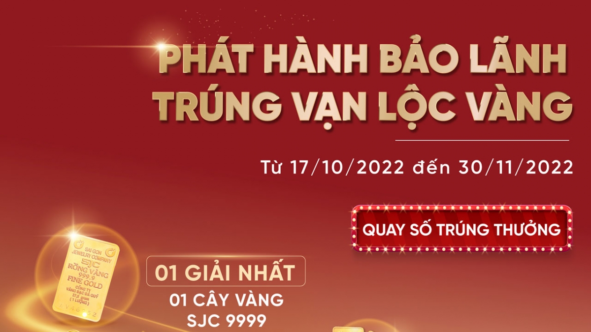 Phát hành bảo lãnh, nhận vàng SJC tại VietinBank