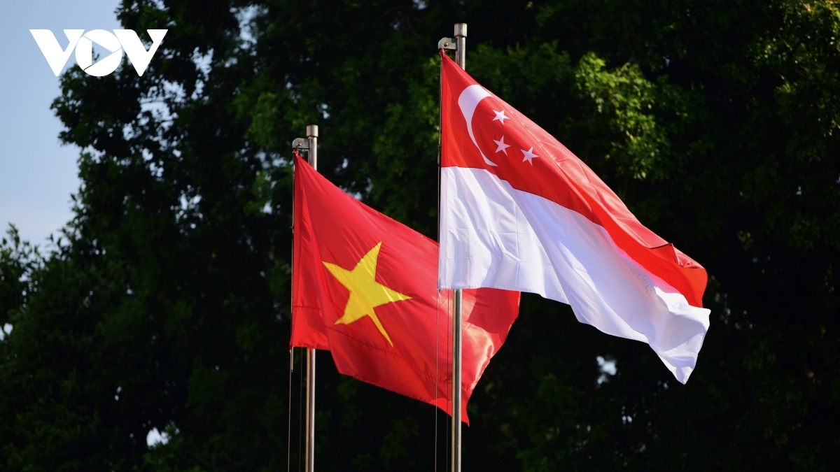 singaporean state leader halimah yacob welcomed in hanoi picture 9