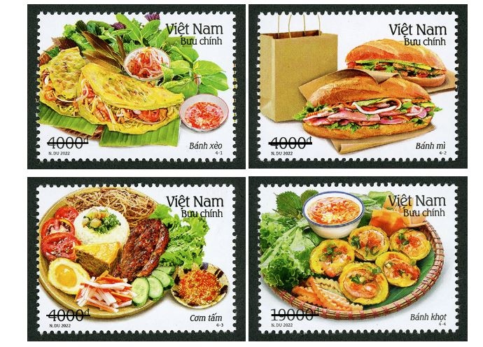 Vietnam Post issues new stamp collection on Vietnamese cuisine