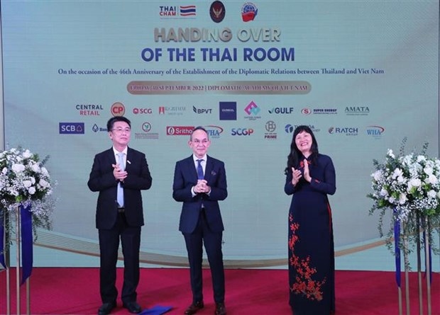 thai room established at diplomatic academy of vietnam picture 1