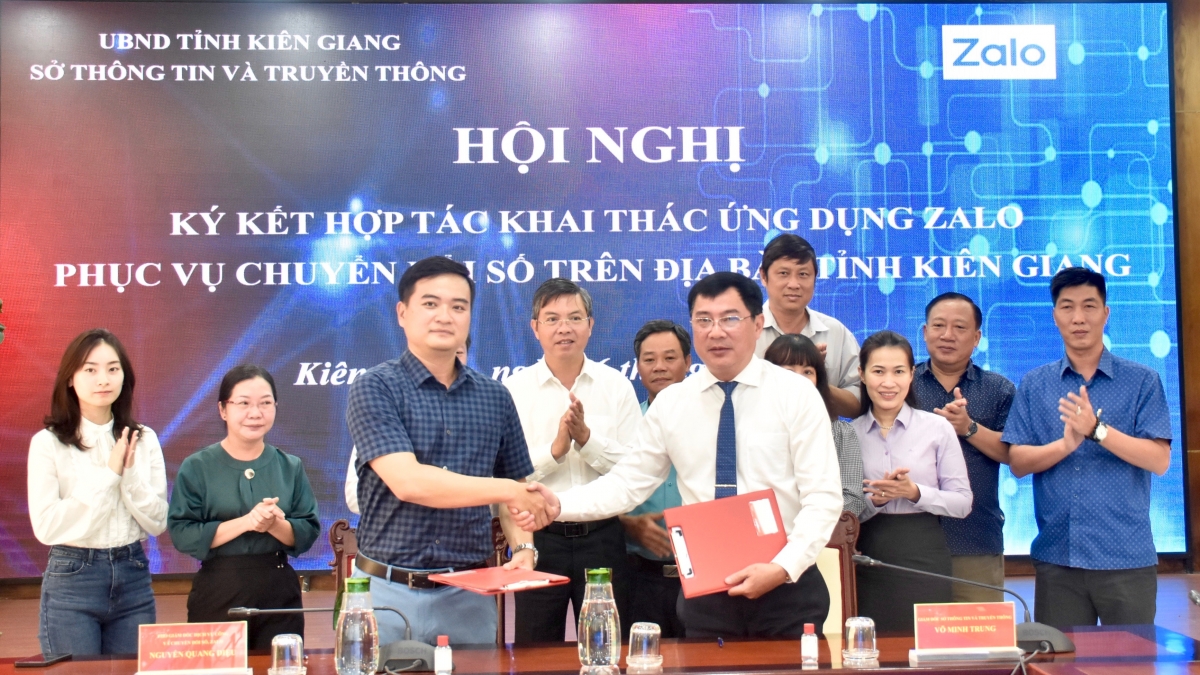 Tỉnh Kiên Giang ứng dụng Zalo phục vụ chuyển đổi số trên địa bàn