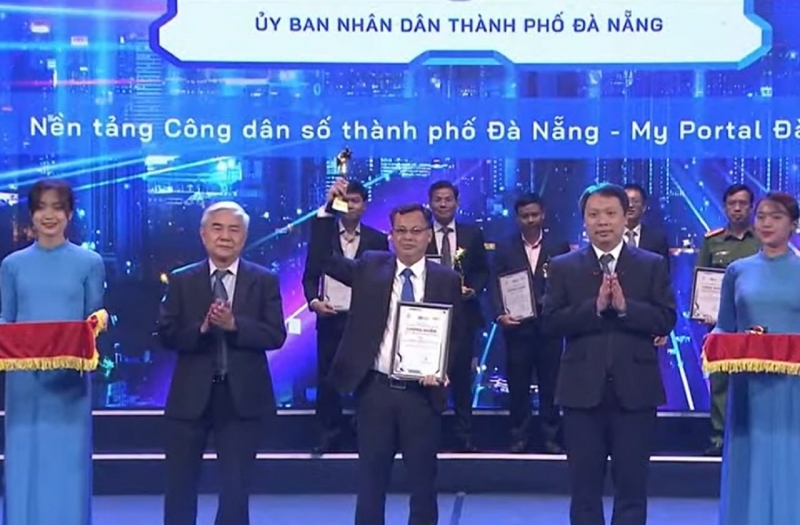 UBND thành phố Đà Nẵng đoạt giải thưởng Cơ quan nhà nước chuyển đổi số xuất sắc