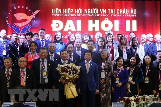 union of vietnamese people associations in europe holds second congress picture 1