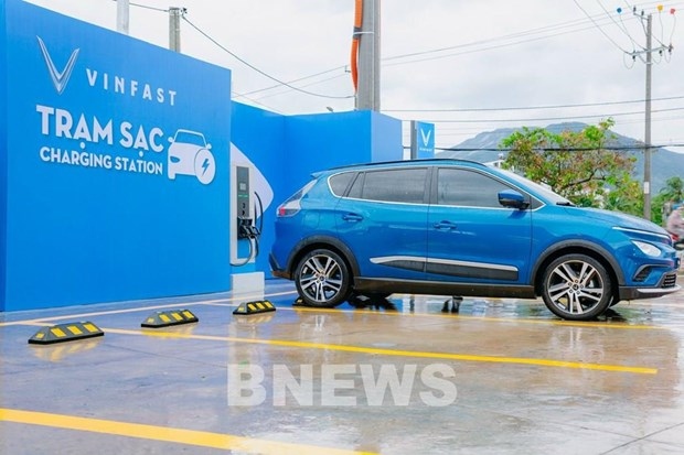 vinfast, petrolimex open e-vehicle charging stations picture 1