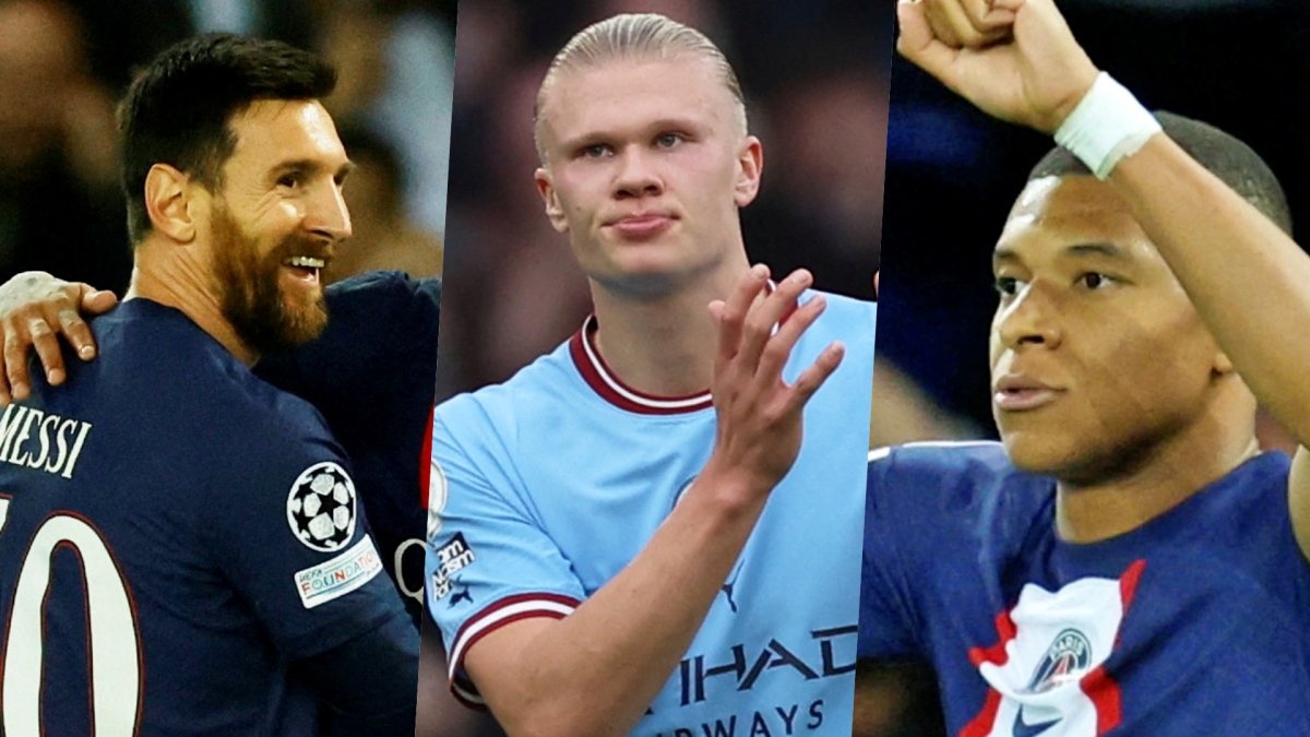 Cuộc đua “Vua phá lưới” Cúp C1 châu Âu 22/23: Mbappe vượt Erling Haaland