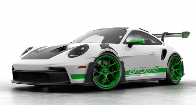 Khám phá Porsche 911 GT3 RS màu xanh Python