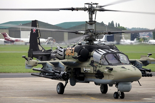 Cặp đôi “sát thủ” Ka-52 và Mi-24 phối hợp phóng tên lửa chống tăng