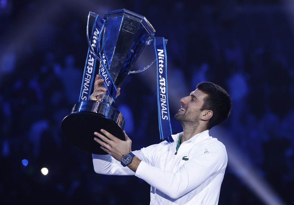 djokovic vo dich atp finals 2022, san bang ky luc cua federer hinh anh 8