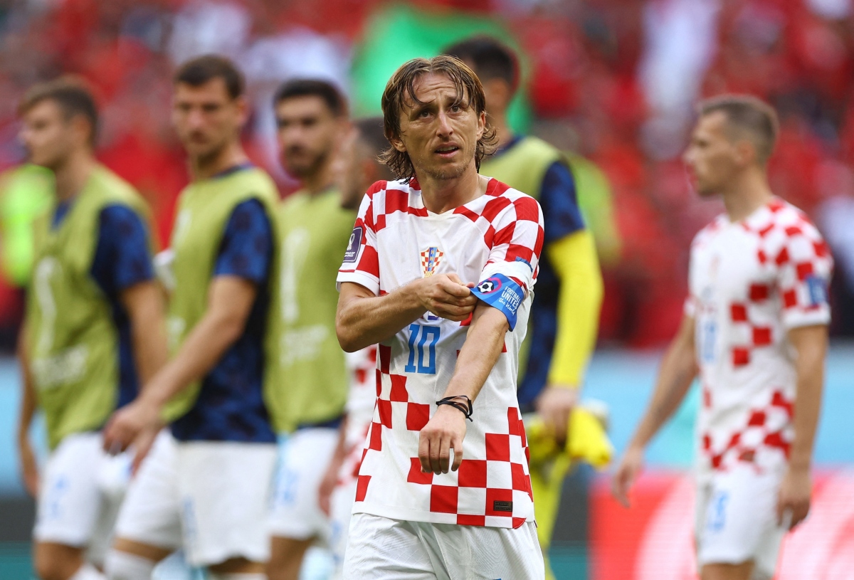 modric bi phong toa, croatia chia diem truoc morocco hinh anh 1