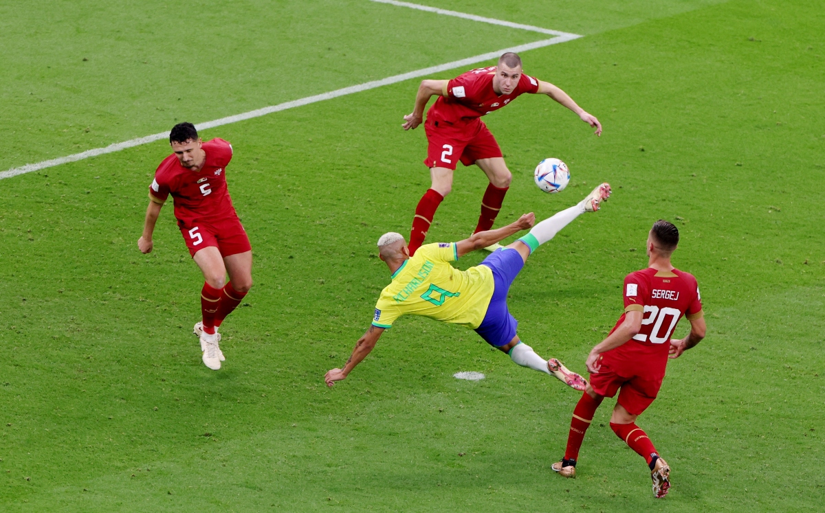 richarlison lập siêu phẩm, brazil thắng thuyết phục serbia hình ảnh 18 richarlison lap sieu pham, brazil thang thuyet phuc serbia hinh anh 18