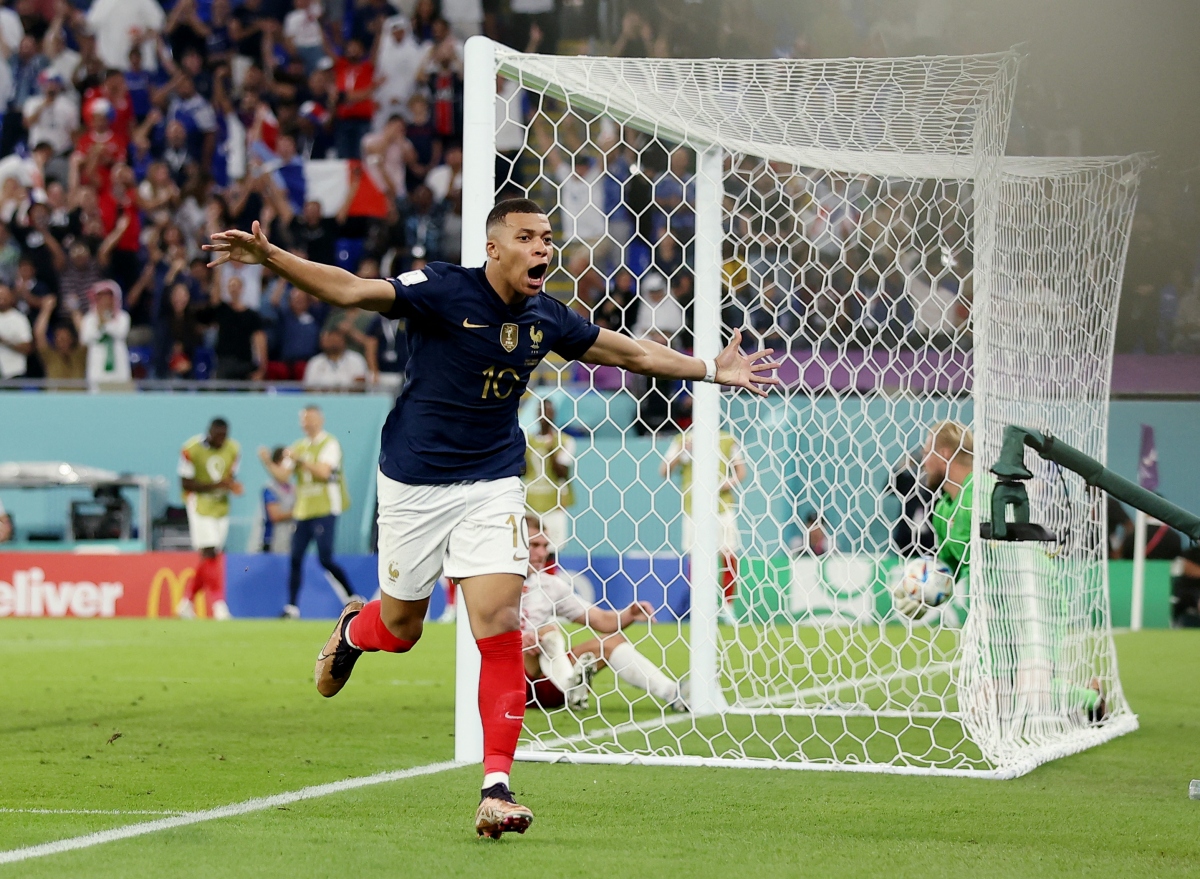 Mbappe bùng nổ trong hiệp hai, Pháp thắng kịch tính Đan Mạch