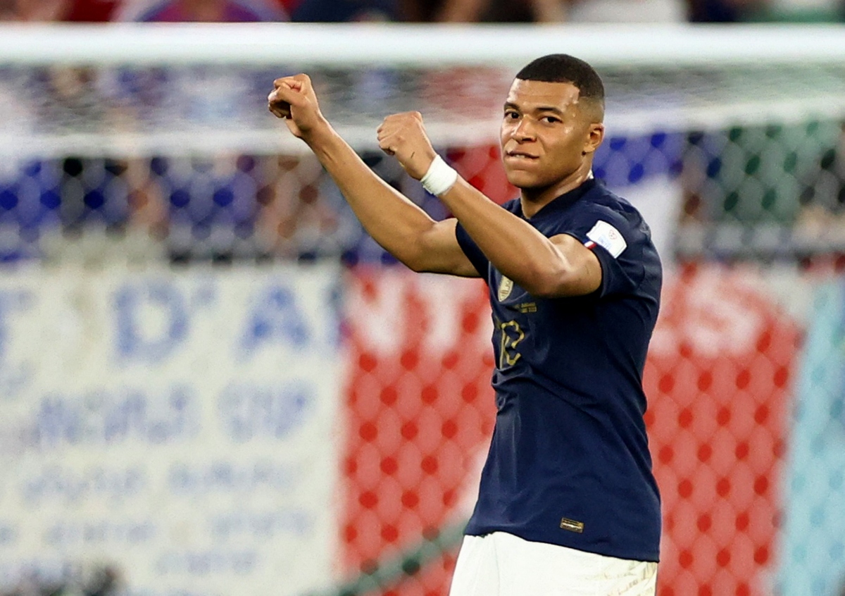 mbappe vuon len dan dau bxh vua pha luoi world cup 2022 hinh anh 9