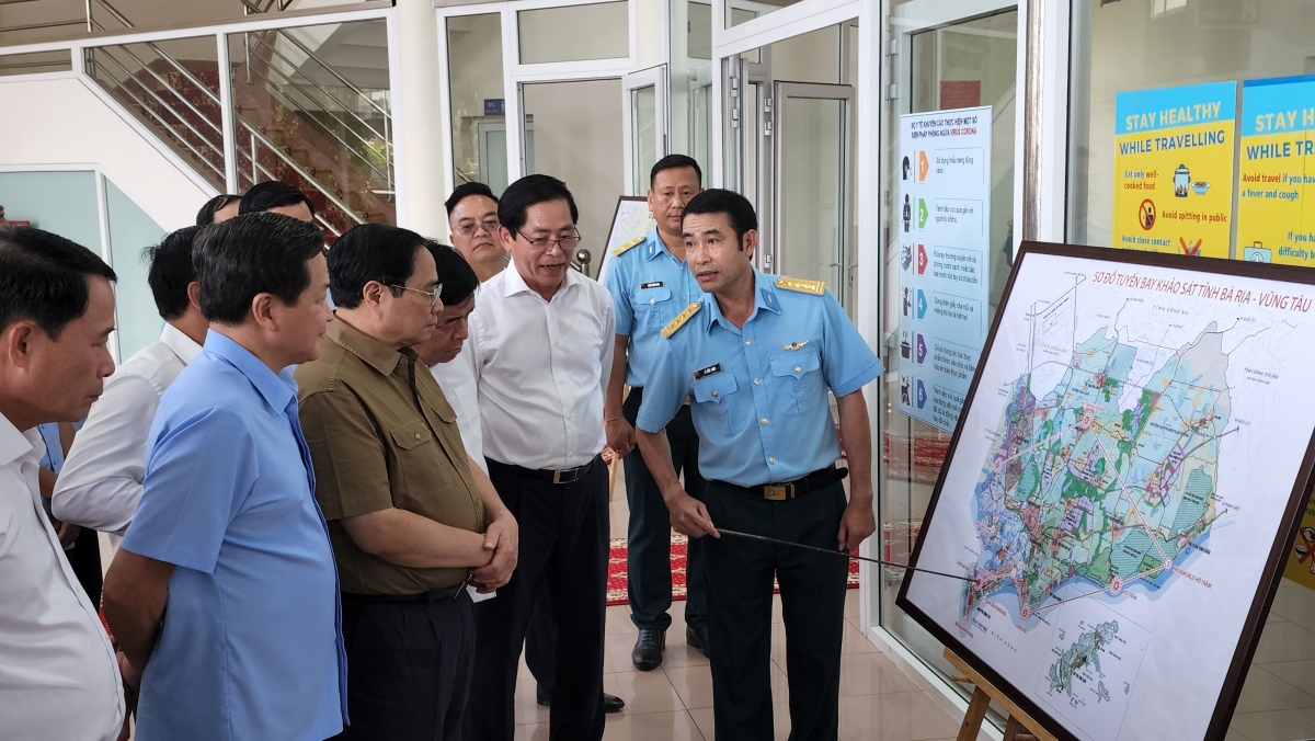 thủ tướng khảo sát quy hoạch triển khai dự án lớn của bà rịa-vũng tàu hình ảnh 2 thu tuong khao sat quy hoach trien khai du an lon cua ba ria-vung tau hinh anh 2