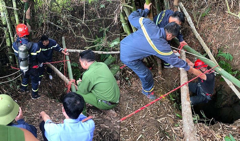 Lý do cơ quan công an thu giữ phần răng của bộ xương người phát hiện trong hang