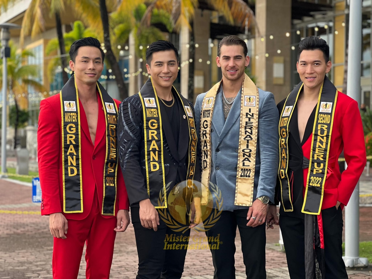Male model finishes fourth runnerup at Mister Grand International