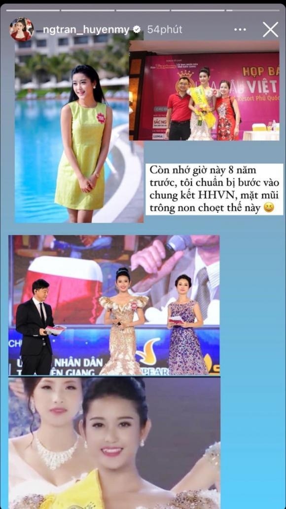 Huyền My bồi hồi nhớ lại thời điểm đi thi Hoa hậu Việt Nam 8 năm trước - Ảnh 2.