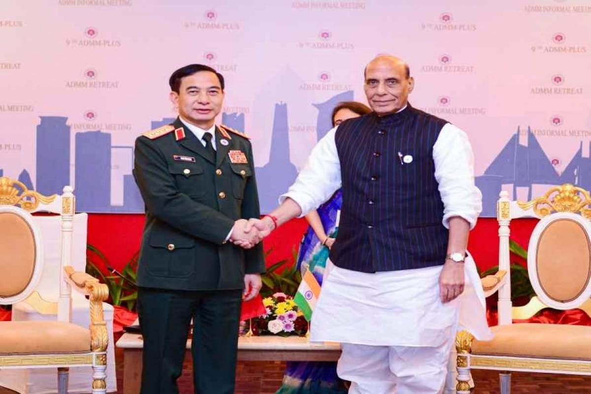 Defence Minister holds bilateral meetings with Indonesian, Indian, and Korean counterparts