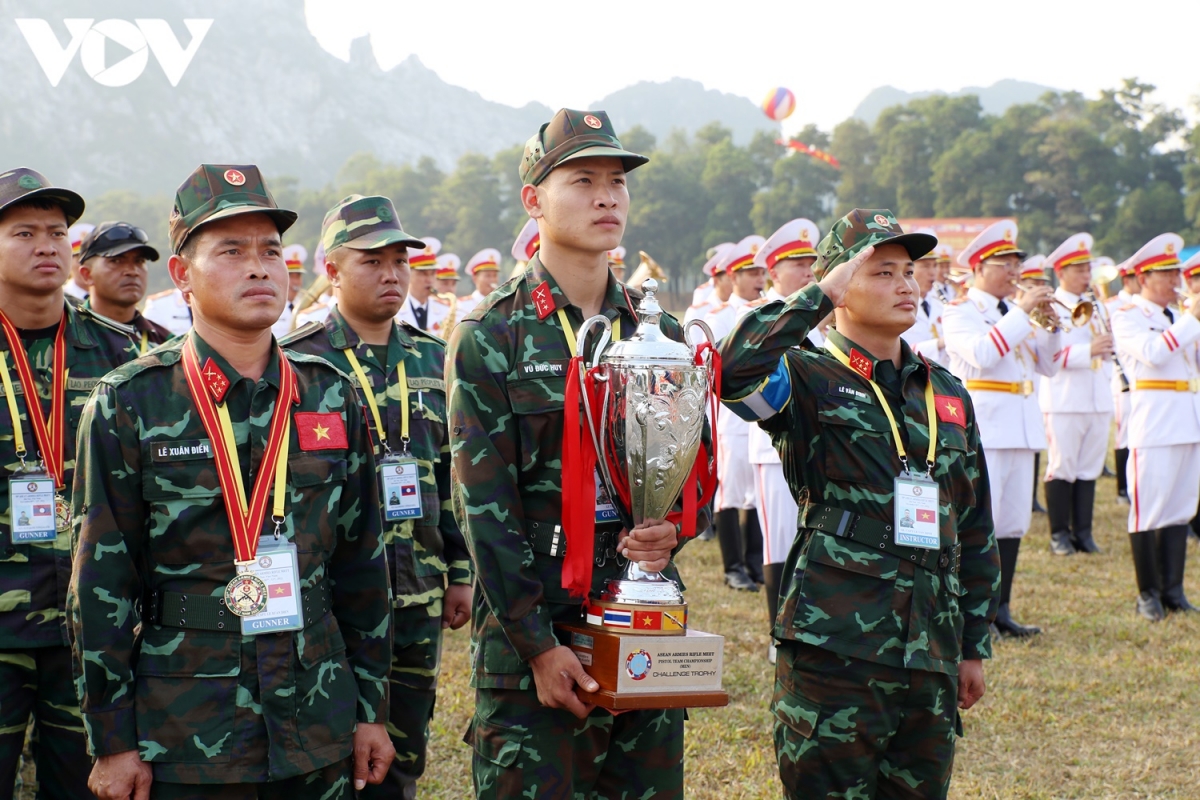 Đoàn bắn súng QĐND Việt Nam giành vị trí nhất toàn đoàn tại AARM 30