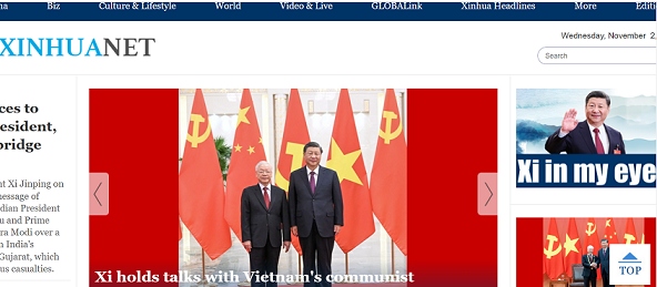 Top Party leader’s visit results grab Chinese headlines