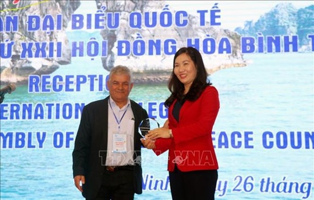 quang ninh leaders host delegates to wpc s 22nd assembly picture 1