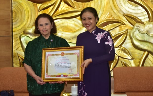 certificate of merit conferred upon argentine friend of vietnam picture 1