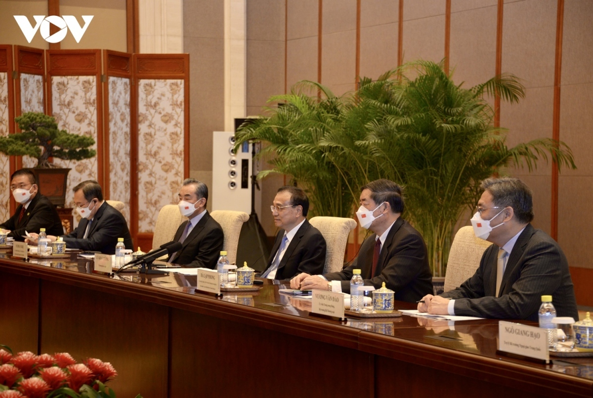 vietnamese party leader meets with chinese premier li keqiang picture 4