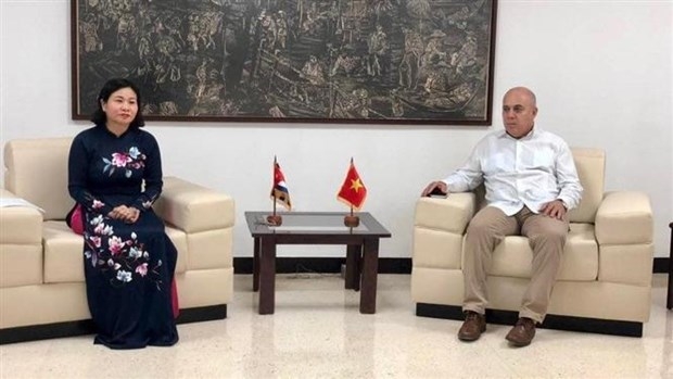 hanoi, cuba strengthen friendship, cooperation picture 1 hanoi, cuba strengthen friendship, cooperation picture 1