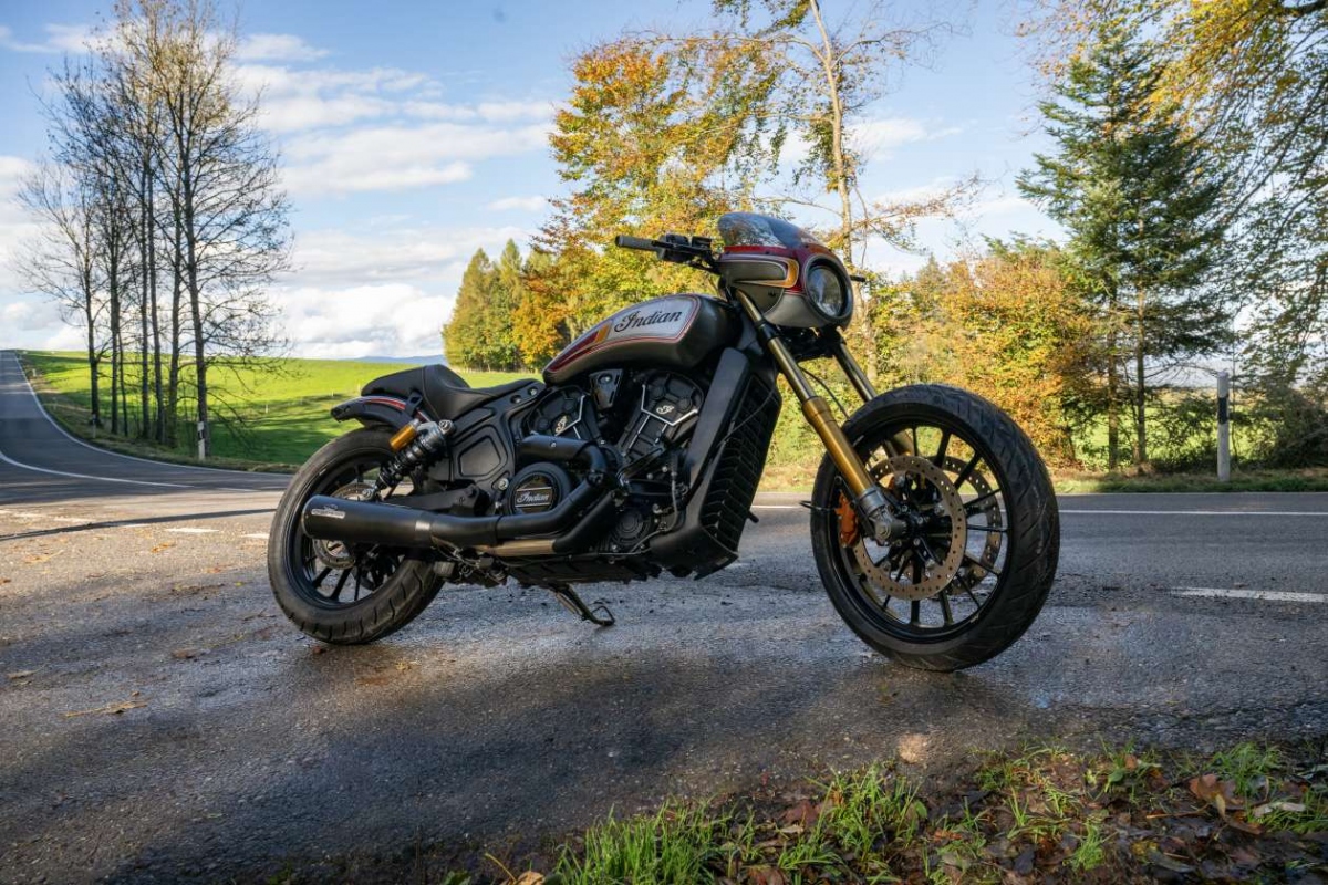 chiem nguong indian scout rogue voi phien ban custom boi hardnine choppers hinh anh 3