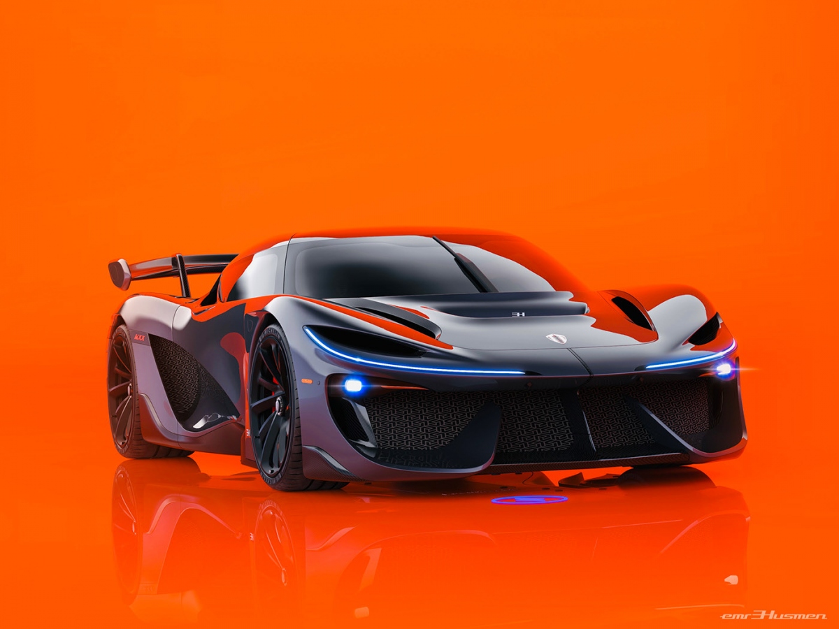 Siêu xe hybrid Koenigsegg KXX công suất khủng 2.000 mã lực