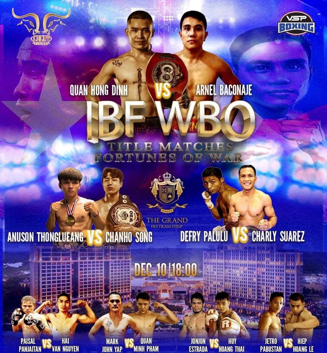 Dinh Hong Quan to defend IBF title