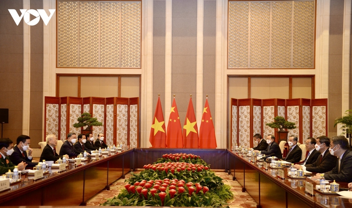 vietnamese party leader meets with chinese premier li keqiang picture 2
