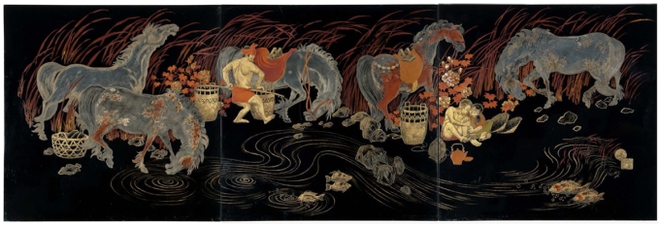 vietnamese lacquer painting sold for eur390,000 at french auction picture 1