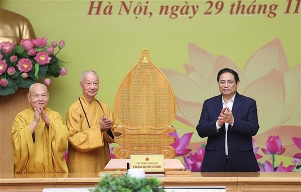 buddhism upholds fine values, joins in national construction pm picture 1 buddhism upholds fine values, joins in national construction pm picture 1