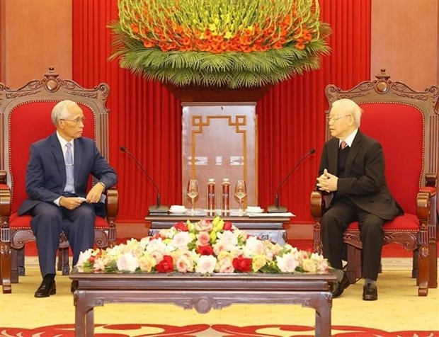 party chief vietnam treasures faithful relationship with laos picture 1